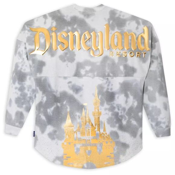 Disneyland Sleeping Beauty Castle Tie-Dye Spirit Jersey Size 2XL - Picture 3 of 7
